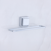 Toalheiro de Lavabo com Ventosa 25cm Aço Cromado - Ela Decora